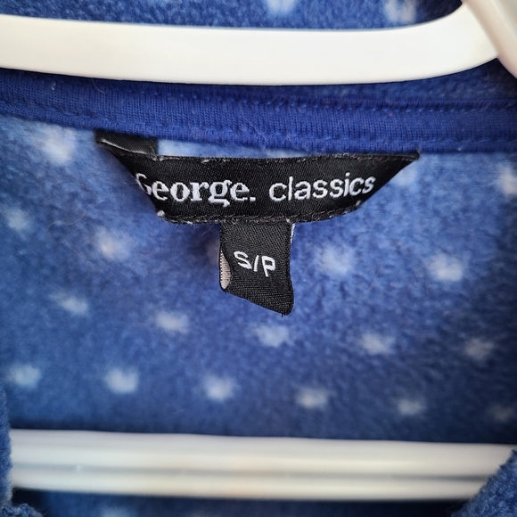 🌟Blue Full Zip Fleece Jacket Size Small - Picture 5 of 6